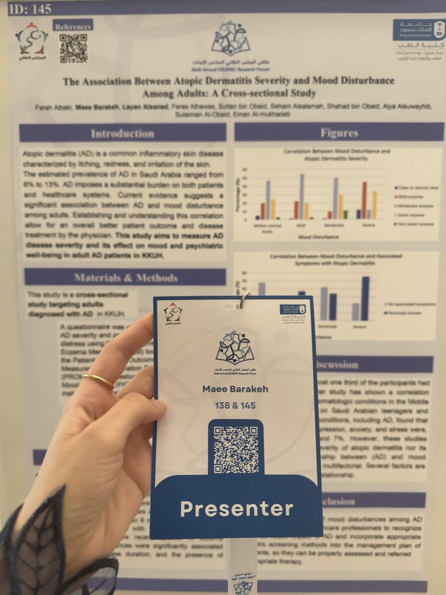 maeebarakeh's tweet photo. I was honored to present our research posters at #MSRF6 this year 🤍 https://t.co/bJHiQprzzz