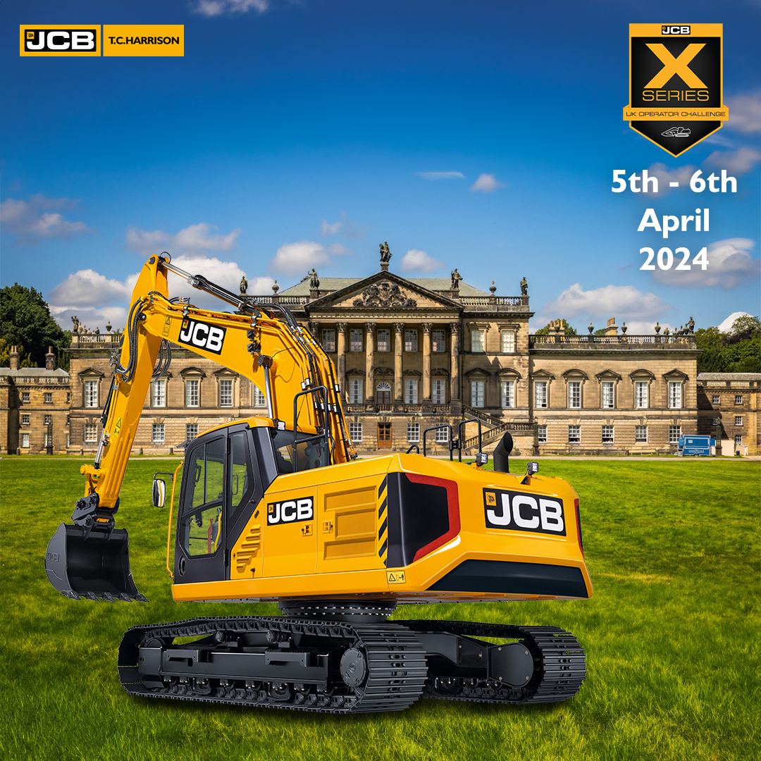 TCHarrisonJCB's tweet photo. Dig your way to the top 🏆
Think you have what it takes to be the country's number one excavator operator? 😎
Take part in the National Operator Challenge Friday 5th - Saturday 6th April at Wentworth Woodhouse 🚜
Register today 👉 https://t.co/lsmhuHgyug
#TCHallenge https://t.co/VHN78Q5jSb
