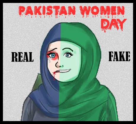 It's time to stop portraying the truth by Pakistan. This #WomensDay, let's peel away the layers of superficiality and show the sorrow experiences of women around the Pakistan.' #UnmaskTheTruth #StopTheAtrocities #WomenAchievers #WomensDay2024 #WomenOfKashmir #NariShakti