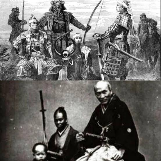 AhkyoVT's tweet photo. @DelusionPosting there actually was a black samurai in history tho i am gonna say thats not him https://t.co/zSxX6uyZVD