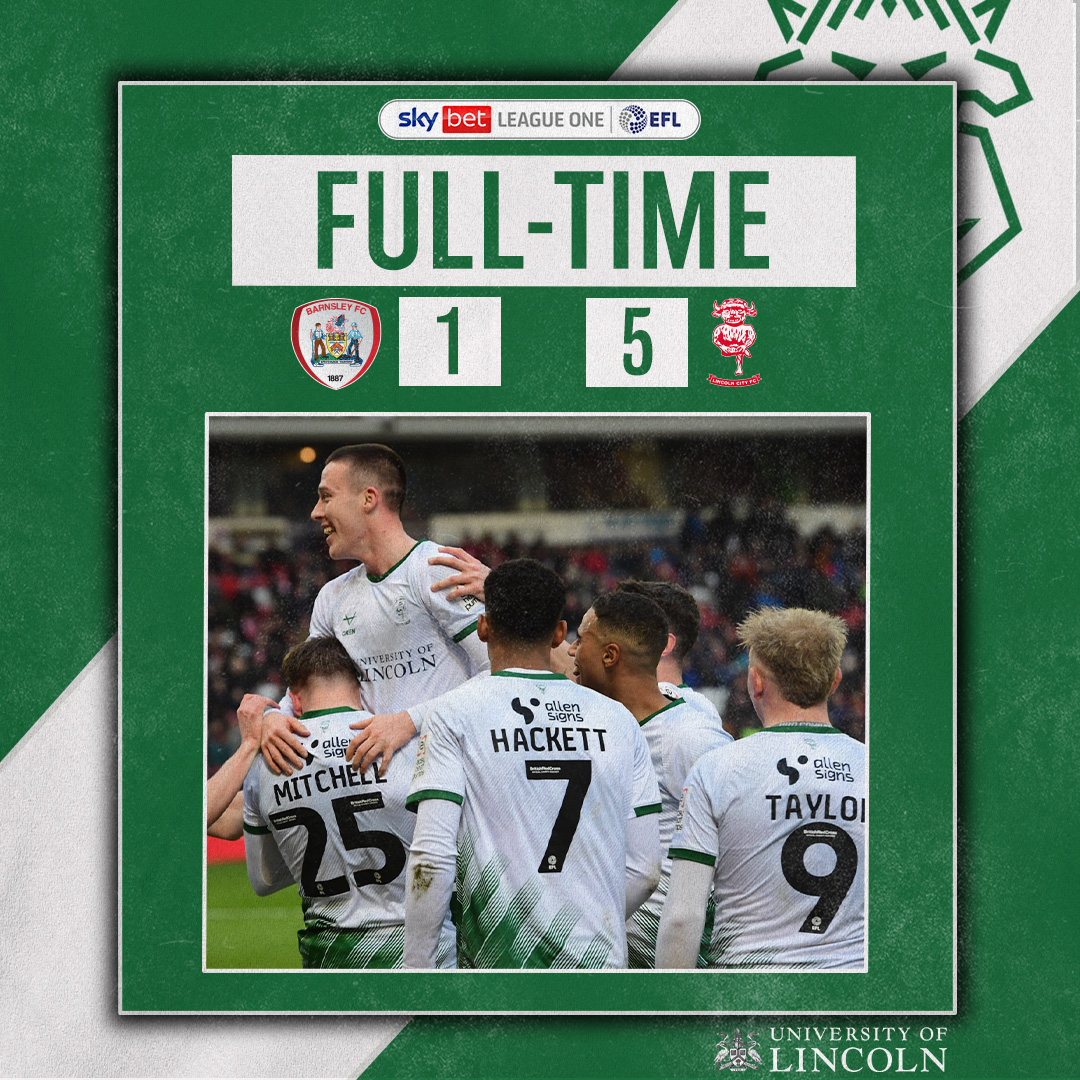 LincolnCity_FC's tweet image. ⭐️ FIVE STAR IMPS!

⏱FT | 🔴 1-5 ⚪️ | #BARLIN