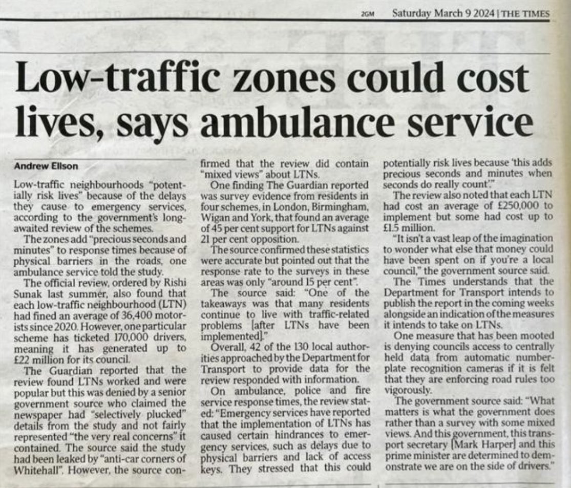 Low-traffic zones could cost lives, says ambulance service.

⁦<a href="/IslingtonBC/">Islington Council</a>⁩ ⁦<a href="/hackneycouncil/">Hackney Council</a>⁩ ⁦<a href="/haringeycouncil/">Haringey Council</a>⁩