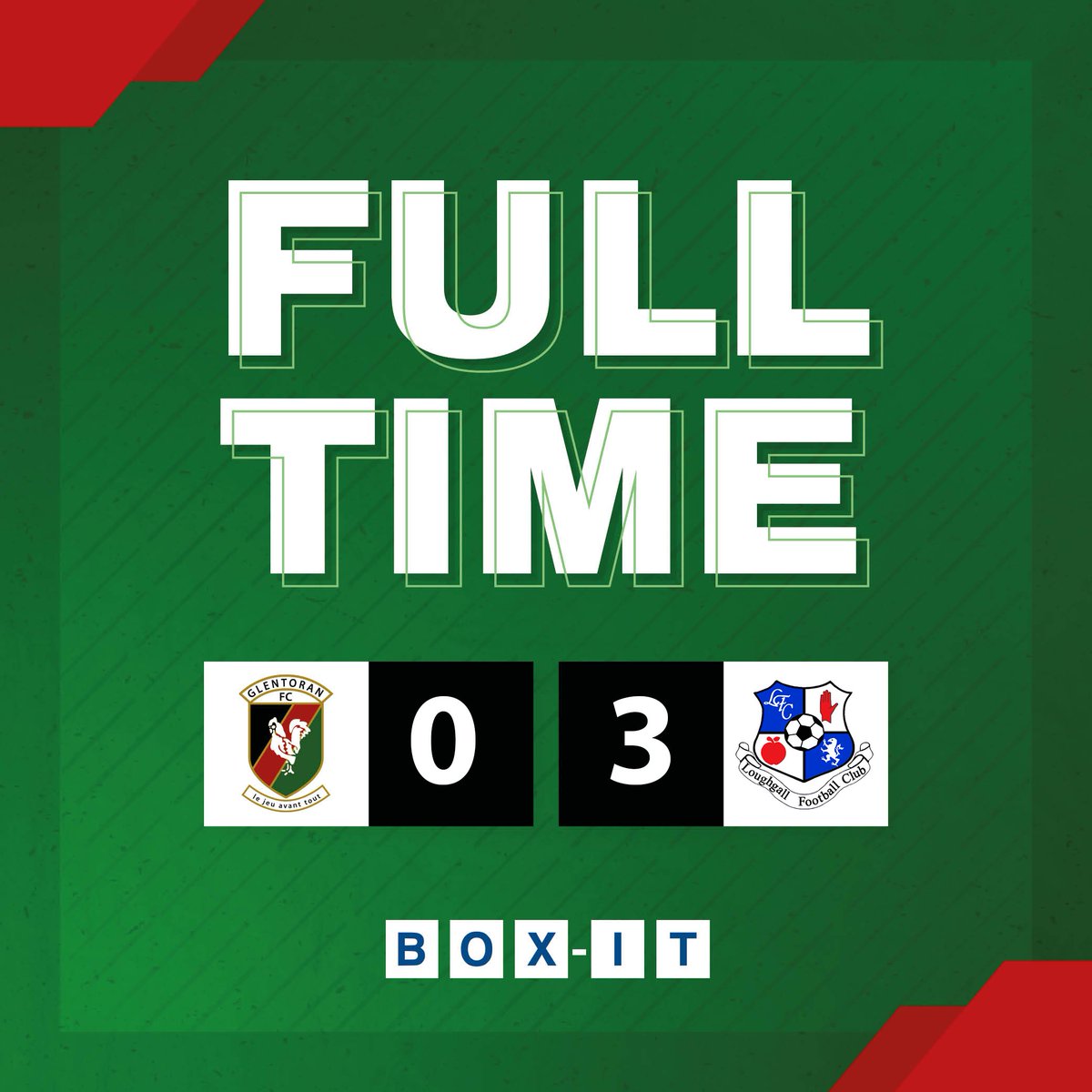 Glentoran FC tweet media