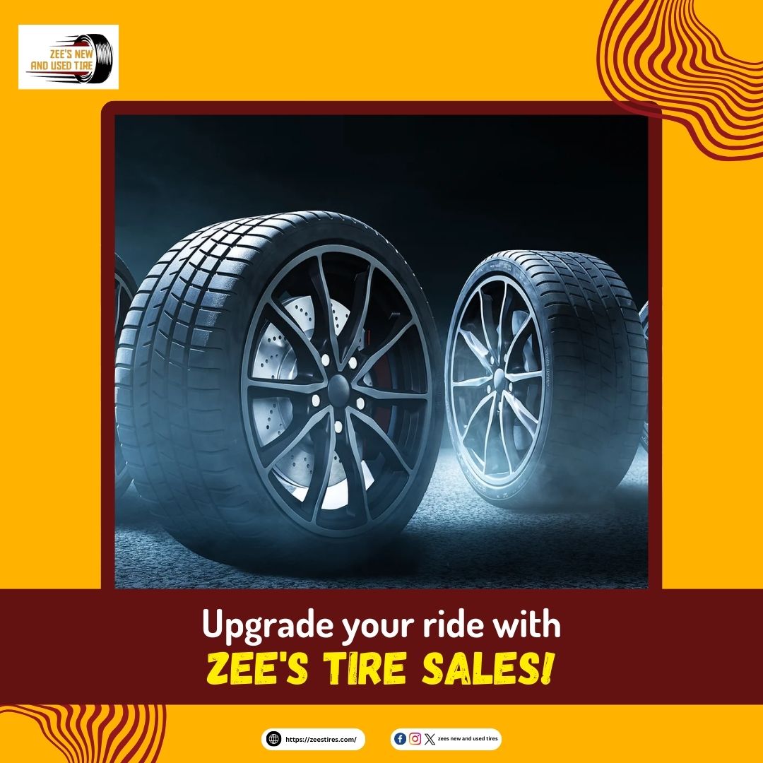 Choose from a wide range of top-quality brands and sizes to suit your vehicle's needs and budget.

Call us now: 302-322-0451
#Zee #Used #New #tire #services #sale #upgrade #vehicle #budget #topquality #widerange #needs #happysaturday