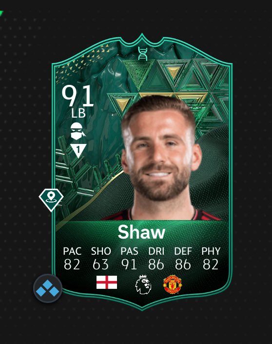 DJ0NES94's tweet photo. @FUTBIN Dalot 5* WF 4* SM 
Shaw is CB in game &amp; 4* WF https://t.co/2PpfgGw5hl