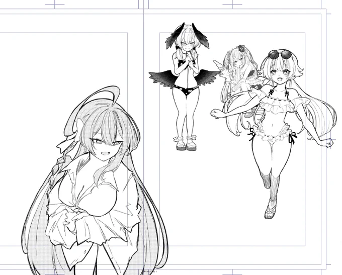 背景も描かなあかんとですか!? 