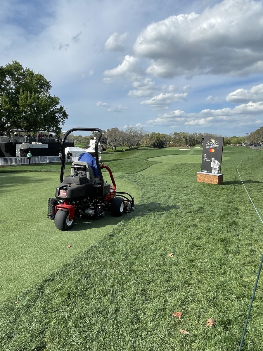 ToroGolf's tweet photo. Huge shoutout to all the hard work the crew at @APBayHill put into getting the course ready for a successful @APinv ⛳️

#APInv #BayHill https://t.co/dLlg0rkznD