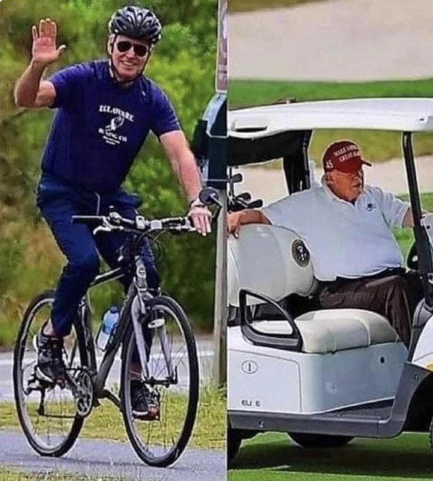 BrownsFreak51's tweet photo. who else would pay to see the orange turd on a bike? 😆