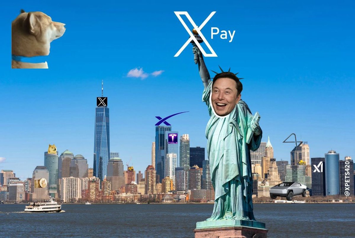 tuna_ai654's tweet photo. $xpay on $sol

exciting times ahead! elon musk is set to create a payments revolution with $xpay and we are the og project on $solana.

dont miss out on the biggest meta of the year!#xpay #xpay on #solana

ca:9UvushzXmQ7Xz6bEBReQtbHdgUXru3jBTe9SfaPts1Qe https://t.co/GEVxuFt5pb