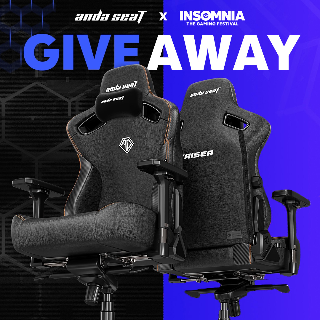 📢 Andaseat joins us for i72!

To celebrate, we are giving you the chance to win a Kaiser 3 XL premium gaming chair, worth £479.99.

To enter:

✅ Follow <a href="/IGFestUK/">Insomnia the Gaming Festival</a> &amp; <a href="/andaseatchair/">AndaSeat</a>
✅ Like and repost

Ends 22nd March | T&amp;Cs apply.