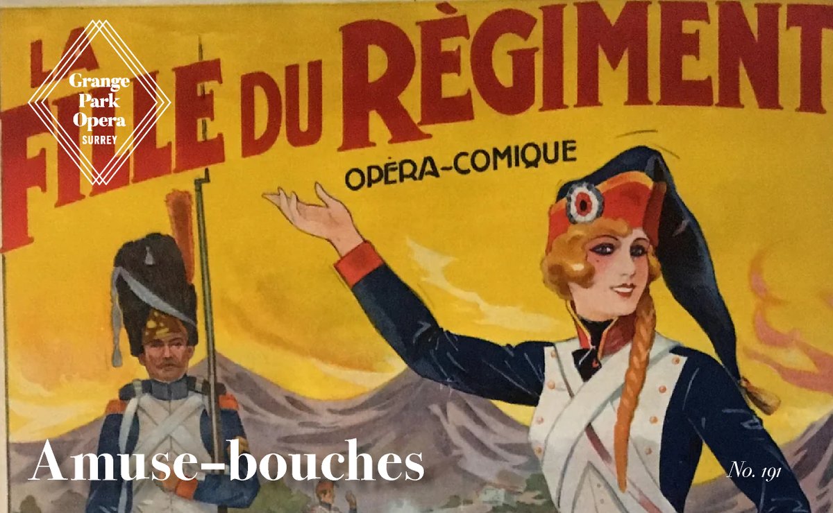 This week in Amuse-bouches… Revel in the pitfalls of parenthood with Daughter of the Regiment, see a 100-year-old violin play itself, and step into the majestic homes of Victorian artists. View this week's Amuse-bouches: ow.ly/sQbW50QOTLp