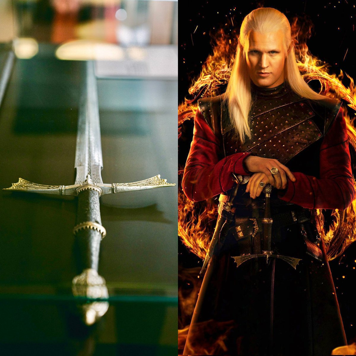 🗡️HILO🔥

La historia de HERMANA OSCURA, la espada ancestral de acero valyrio perteneciente a Daemon en House of the Dragon. En este hilo veremos toda su historia y recorrido.

Agradezco los RT y para disfrutar de más contenido sobre este Universo sígueme aquí: <a href="/KingTargaryenn/">King Targaryen 🐉</a>