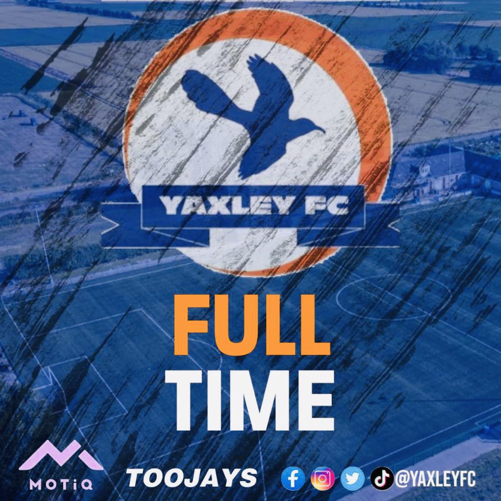 F/T 0-2 a dominant 2nd half for the #Cuckoos , disallowed goal &amp; missed penalty. Best luck to <a href="/cogenhoeunited/">Cogenhoe United</a> for the rest of the season.  <a href="/cogenhoeunited/">Cogenhoe United</a> 🆚 <a href="/yaxleyfc/">YaxleyFC</a>
 🏆 <a href="/utdcos/">UCL</a> Premier Division South
#Cuckoos  🔵🟠🔵🟠
Main Sponsors: <a href="/MOTIQSPORTS/">MOTiQ</a> &amp; <a href="/TTHRC/">TOOJAYS Training</a>