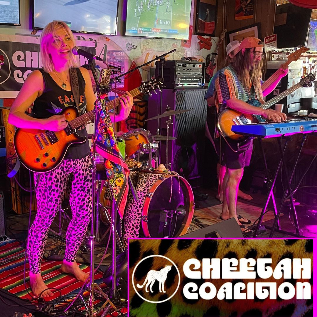 🐆 Cheetah Coalition is back tonight at 9!

🎸 Saltwater Hippy Band 4-8

#cocoabeachfl #capecanaveralfl #merritt #spacecoastfl 

buff.ly/48H9VRA