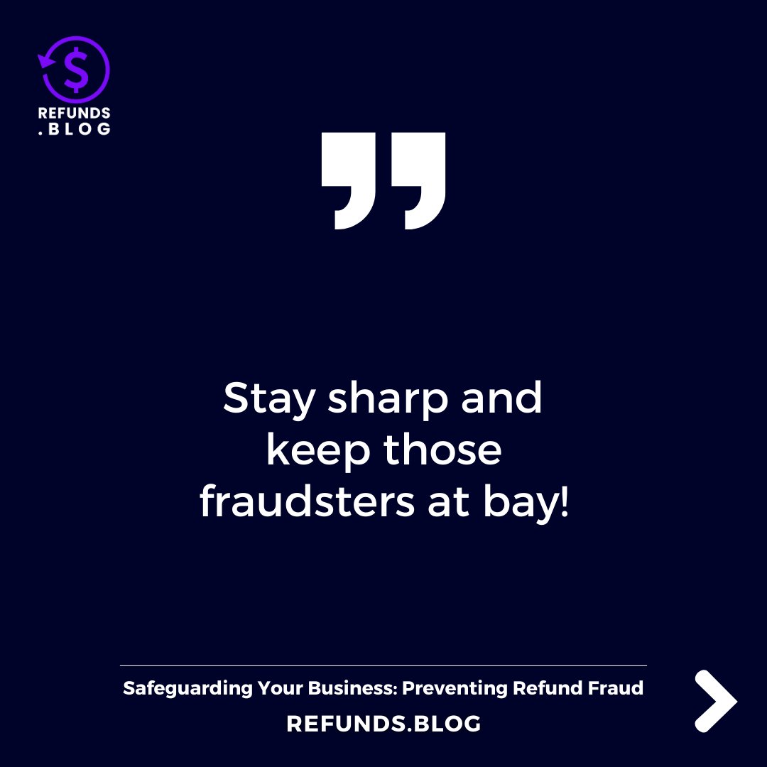 RefundBlog's tweet image. It seems like there&apos;s another case of refund fraud every day. With instant refunds, fraud will become a thing of the past! Business owners, this post is for you. Learn about the best fraud prevention tips and how instant refunds will help you! Read more on hubs.la/Q02fTVtK0