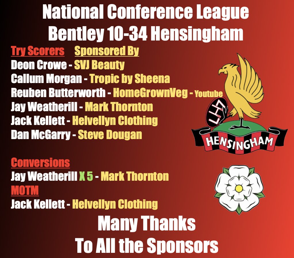 hensingham_arl's tweet photo. @BentleyARLFC 10-34 Hensingham ARLFC
Fantastic win on the road, great day and brilliant hospitality from Bentley look forward to the return
Enjoy the bus lads 🔴⚫️🏉🍺🚌😀
@OfficialNCL https://t.co/tpJh2wnHpz