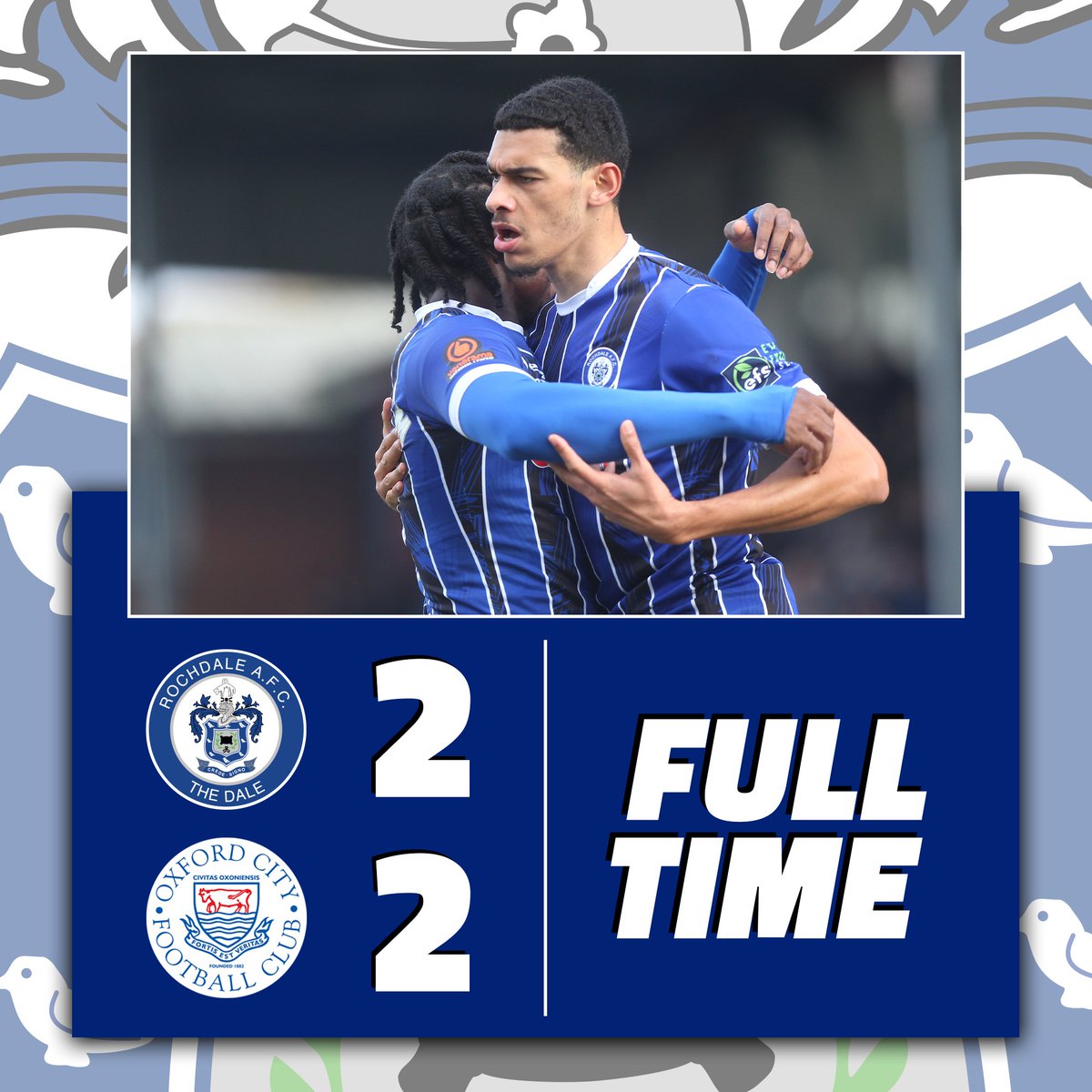 Rochdale AFC (P) tweet media