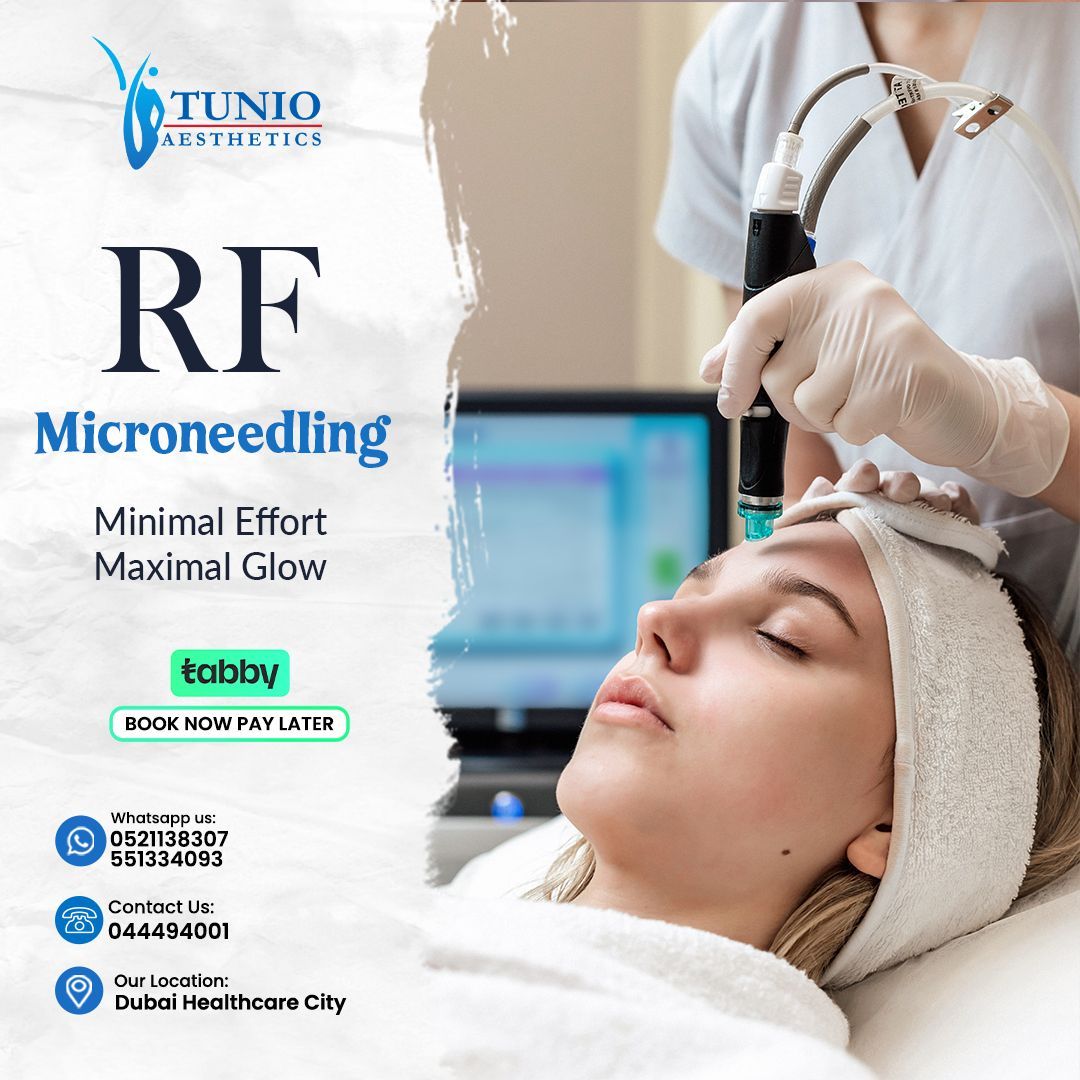 Revitalize your skin with RF Microneedling ✨ 
Say hello to smoother, tighter skin!
.
Call / What's App: +971 (4) 4494001 | +971551334093
.
#RFMicroneedling #SkincareGoals #GlowingSkin #BeautyRevolution
