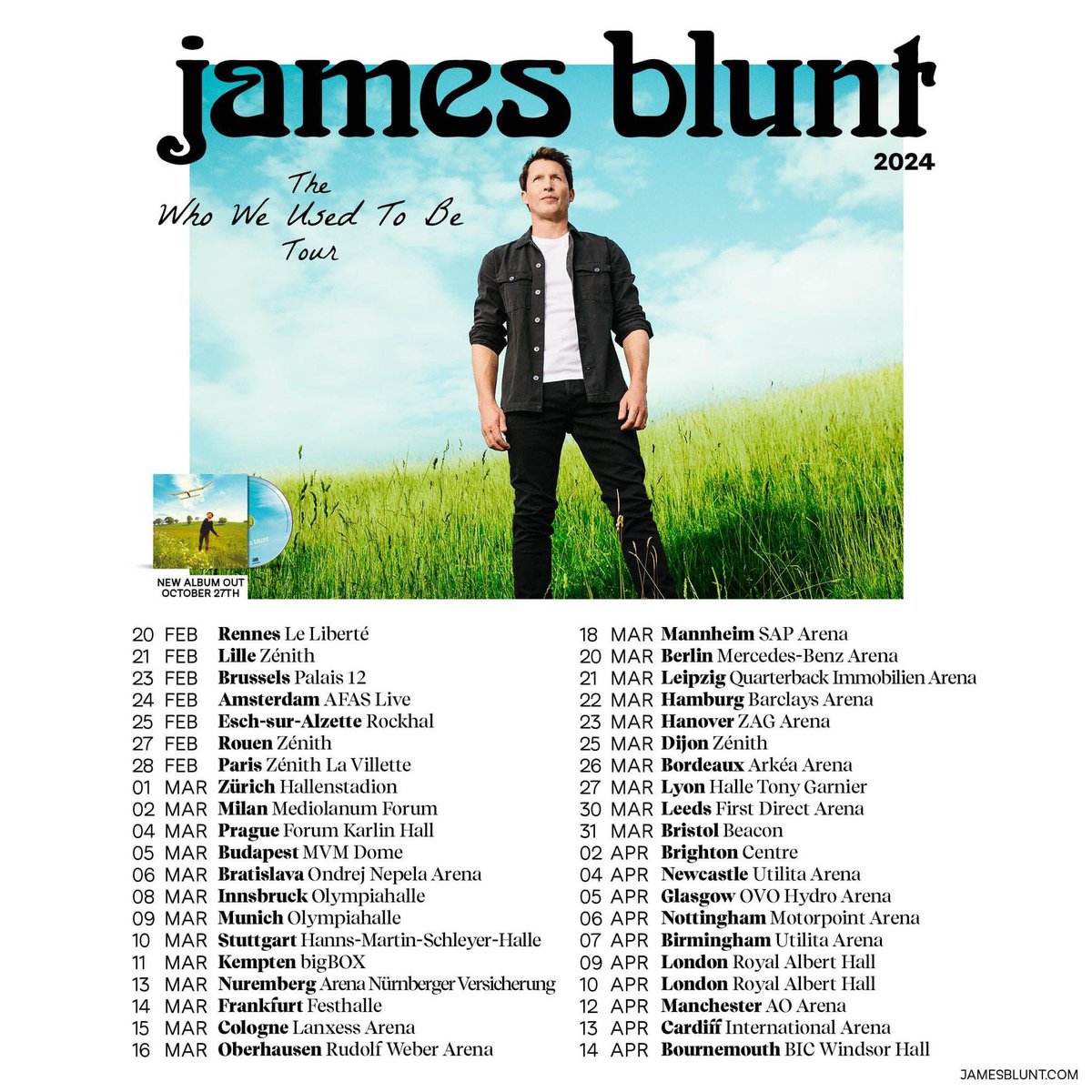 James Blunt tweet media
