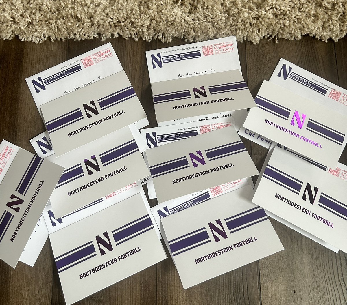 Jonathan “JonJon” Stevens Jr. (@jstevensjr_) on Twitter photo Thanks for the love coaches. Can’t wait to get back March 28th for spring practice!
<a href="/NUFBRecruiting/">NUFB Recruiting</a> <a href="/NUFBFamily/">Northwestern Football</a> #GoCats Thanks for the love coaches. Can’t wait to get back March 28th for spring practice!
<a href="/NUFBRecruiting/">NUFB Recruiting</a> <a href="/NUFBFamily/">Northwestern Football</a> #GoCats