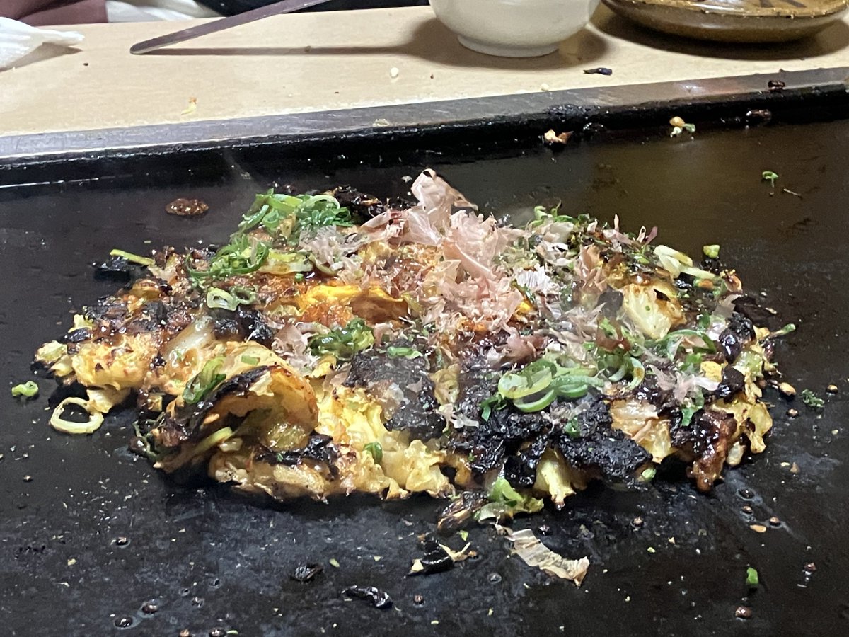 sawara_sann's tweet image. ちょうど友人との卒業旅行で大阪に来てたので入ってきました。焼くのは全部友人にやってもらいましたが、とても美味しかったです！ #NoDistance #小林愛香