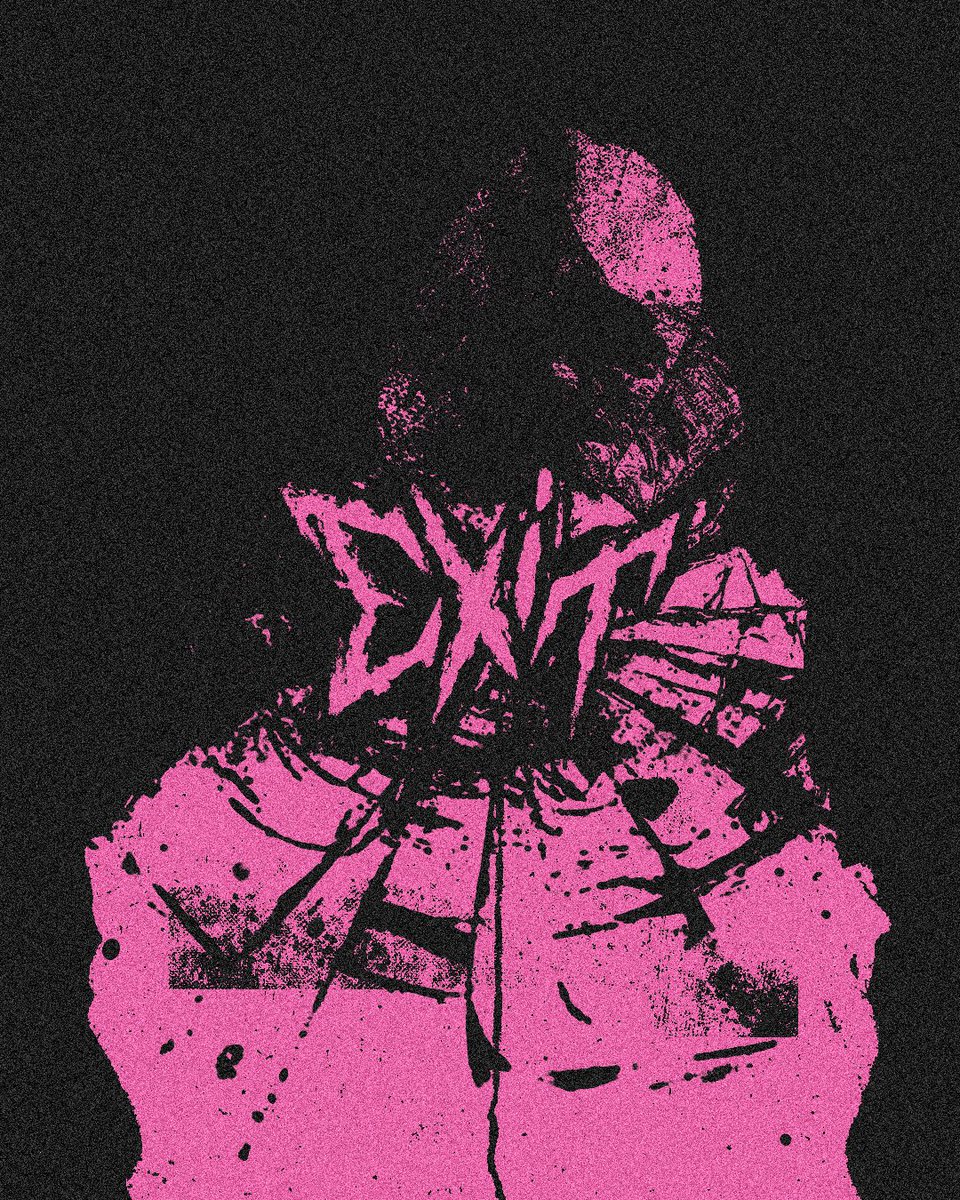 karddesign's tweet photo. EXIT - @lutherantz

Lettrage fait main et expérimentations de textures autour du dernier projet de Luther https://t.co/bC48w6O3Zg