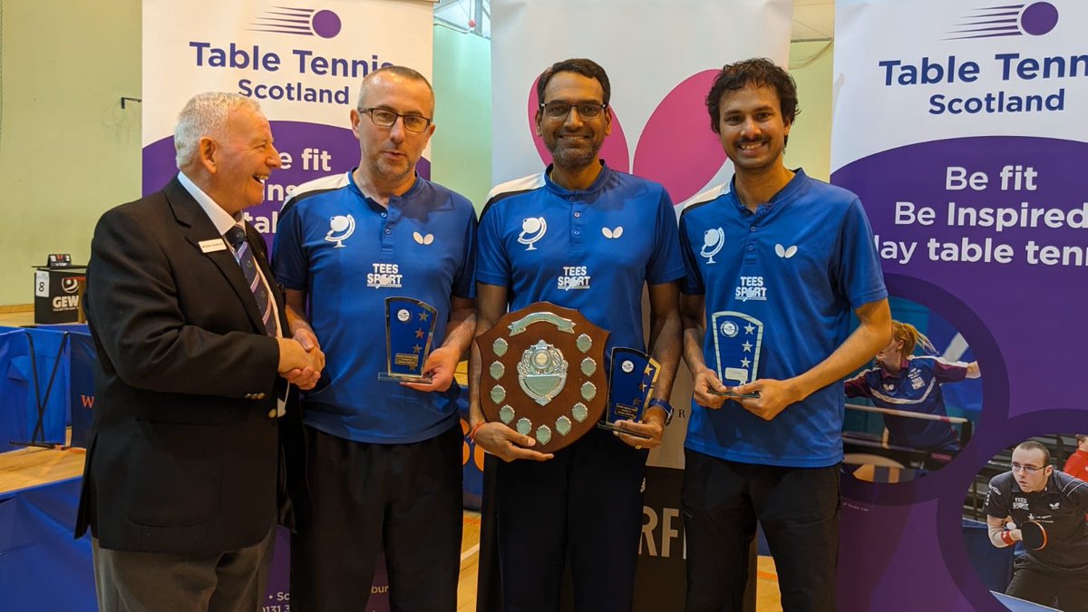 Congratulations to our first team winning SNL Division 3 and getting promoted to the 2nd today. <a href="/ScotTTLeague/">Scottish League TT</a> <a href="/EdinburghTT/">EdinburghTT</a> <a href="/TableTennisScot/">TableTennisScotland</a>
