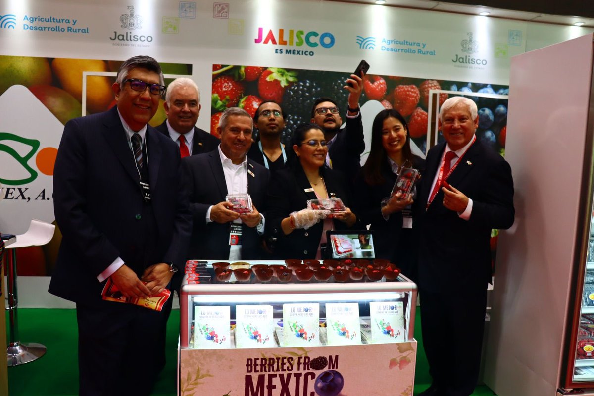 CNAgropecuario's tweet photo. Exitosa participación de @aneberriesmx en el seminario de promoción en #FOODEXJAPAN2024 🇯🇵🇲🇽 en el que se dio realce a las #berries de México, destacando su calidad y gran sabor inigualable.
#ANEBERRIES 🍓🫐 presente en la feria más importante de alimentos y bebidas de Asia 🌍 https://t.co/Olho4xaV2Z