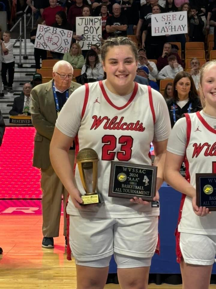 2024 WVSSAC Girls’ Class AAA All Tournament 
Brooklyn Shupe, East Fairmont
Brooklyn Cawley, Nitro
Addie Adkins, Wayne
Kenly Rogers, East Fairmont
Kenna Maxwell, Lewis County
Jayce Sammons, Wayne 
Ella Pinkney, Lewis County
Natalie Smith, Nitro

MVP: Natalie Smith, Nitro