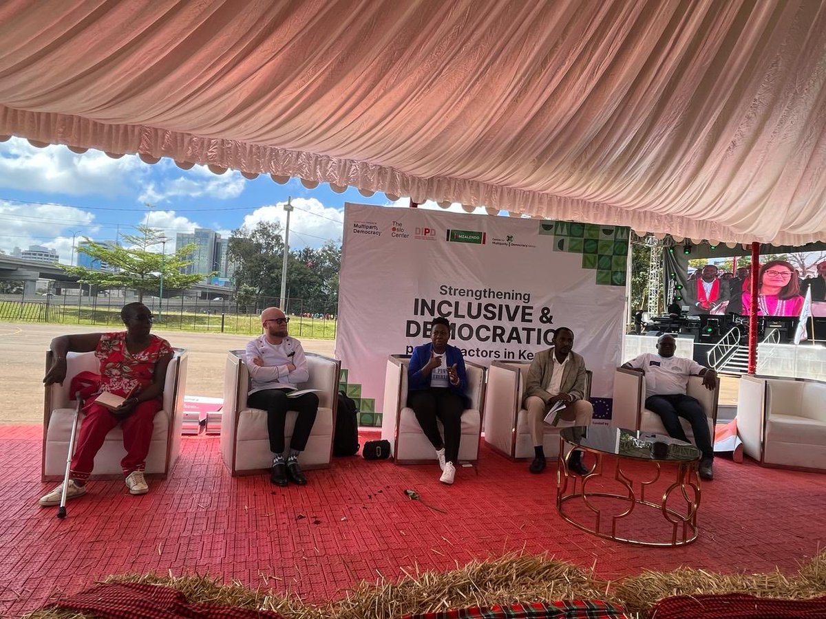 EUAmbKenya's tweet photo. Strengthening Inclusive &amp; Democratic political actors @ #FormNiDialogue #PDF2024 with concrete suggestions to Kenyan political &amp; business leaders to empower every person &amp; vote in Kenya, sponsored by the EU. https://t.co/vFxRVAIvjd