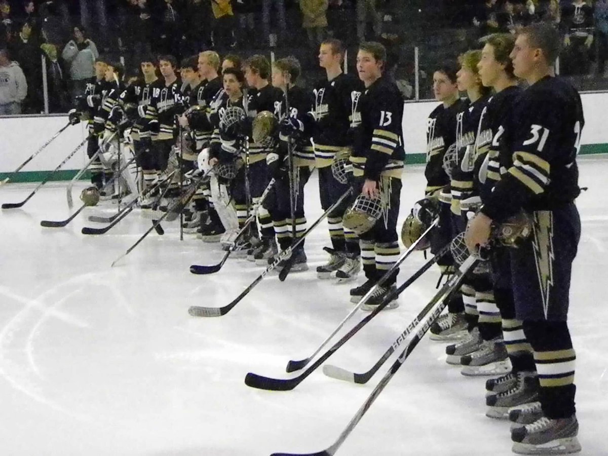 wilschirps's tweet photo. The boys lined up or the 1st @chanbhok  game ever on 12/2/10. Tons of former players, parents &amp; coaches cheering the Storm on tonight. #rollstorm @JandyStrong   Photo by Rob Harrell https://t.co/tebVz4DFmC