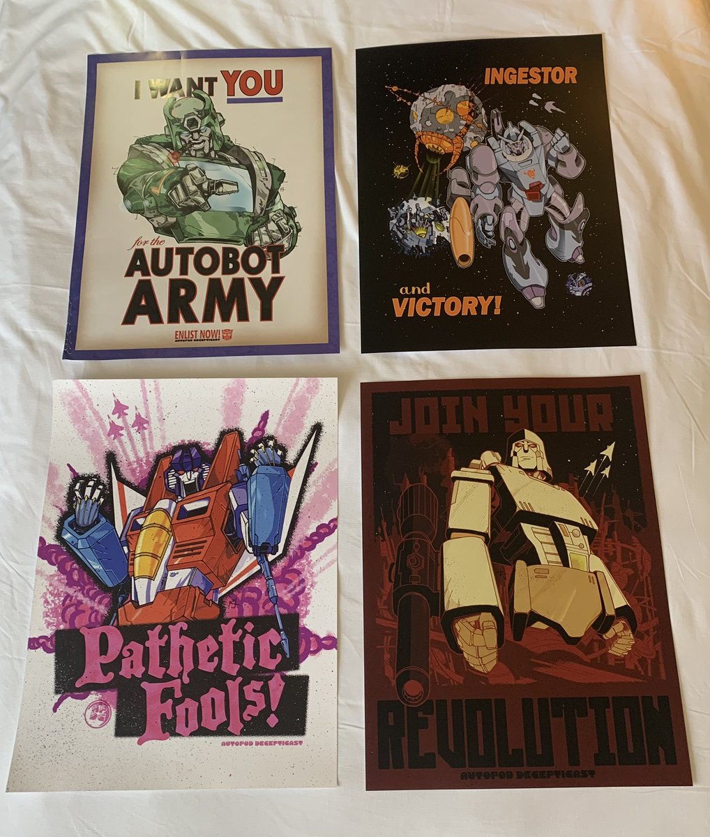 ApodDcast's tweet photo. Posters, posters, posters!! #TFconLA you know the drill! DM or pull us aside! https://t.co/0fTDr63kJ3