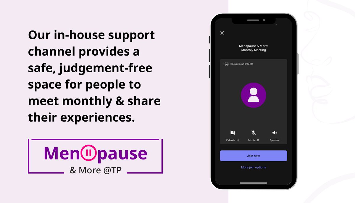 TPmarketingUK's tweet photo. At Teleperformance, we recognize the importance of standing by women at every stage of their journey.
π¬ Reach out to your Employee Experience rep to gain access to our private support group.
#MenopauseSupport #InspireInclusion #TeleperformanceUK https://t.co/m0Pzx4Q29k
