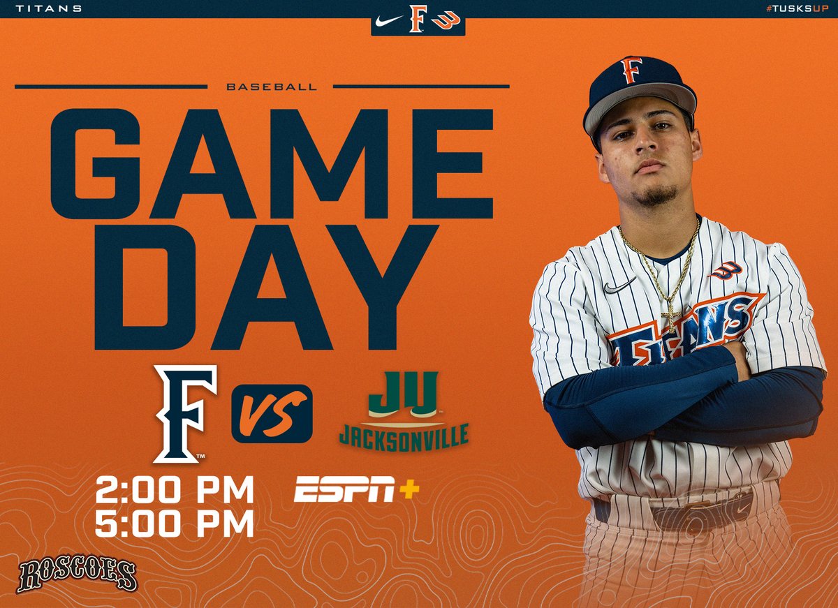 Playing ✌️ today! Game one is at 2:00 p.m. with game two set to start 45 minutes after game one ends. 💻 bit.ly/4cmk5tZ 📊 bit.ly/49v65vV 🎟️ bit.ly/3wurHdl #TusksUp