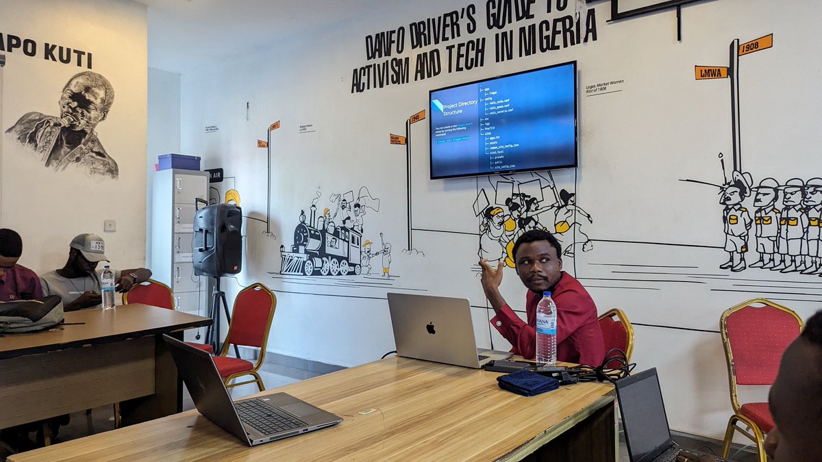 PythonNigeria's tweet image. Exploring, Frappe, the new Django with @maduforovictor.
What an amazing session we had with him💯💯
What do you think about Frappe? Share your thoughts in the comment section 😃
#Python #pythonevent #meetups
#pythonnigeria