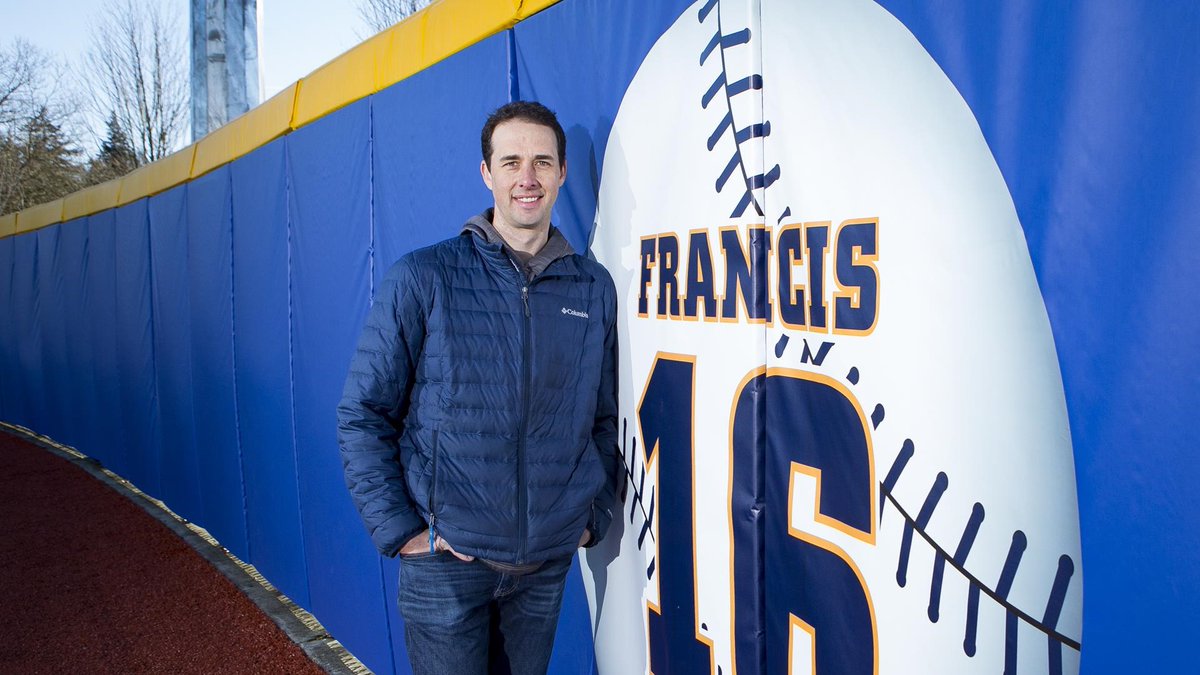 JasonBeck82's tweet photo. March 9th - On This Day in BC Sport History: 2019

@ubctbirds baseball retires Jeff Francis @jeffwfrancis's number 16 jersey in a ceremony at Tourmaline West Stadium on the @UBC campus. Francis, from North Delta, is the first player in the history of the UBC baseball.../2 https://t.co/Z5O4iXvm9b