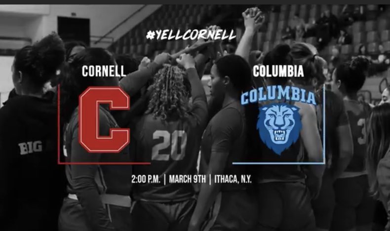 SENIOR GAME DAY!!!!! Today in our final contest of the season, we CELEBRATE our Three Seniors, Kaya, Mia and Val!!! Please join us in Newman Arena at 2pm as we take on the Columbia Lions and HONOR the senior class!!! Congratulations Seniors!!! #yellcornell🔴⚪️ #seniorday2024 🌿