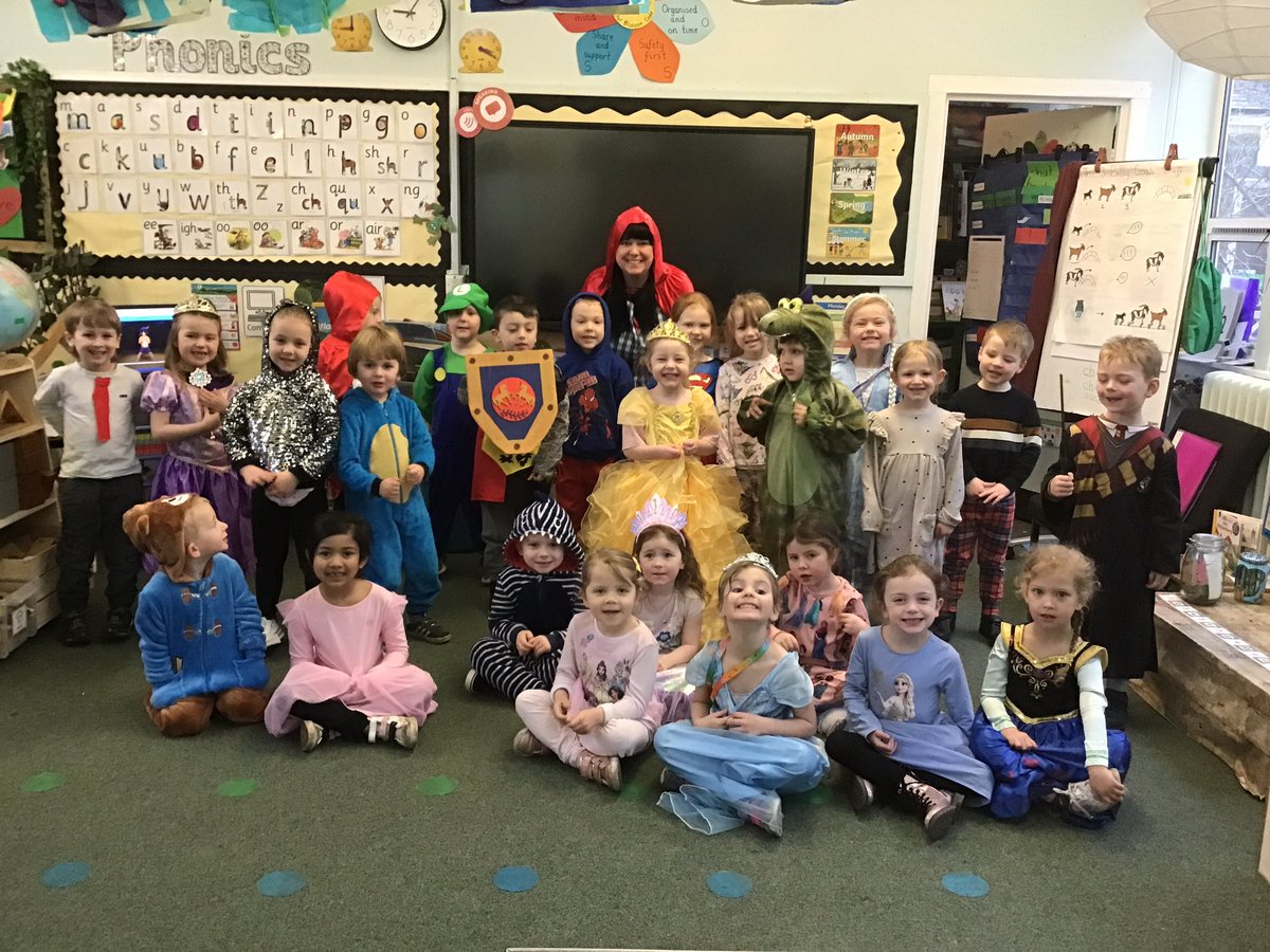World Book Day celebrations in Class 2