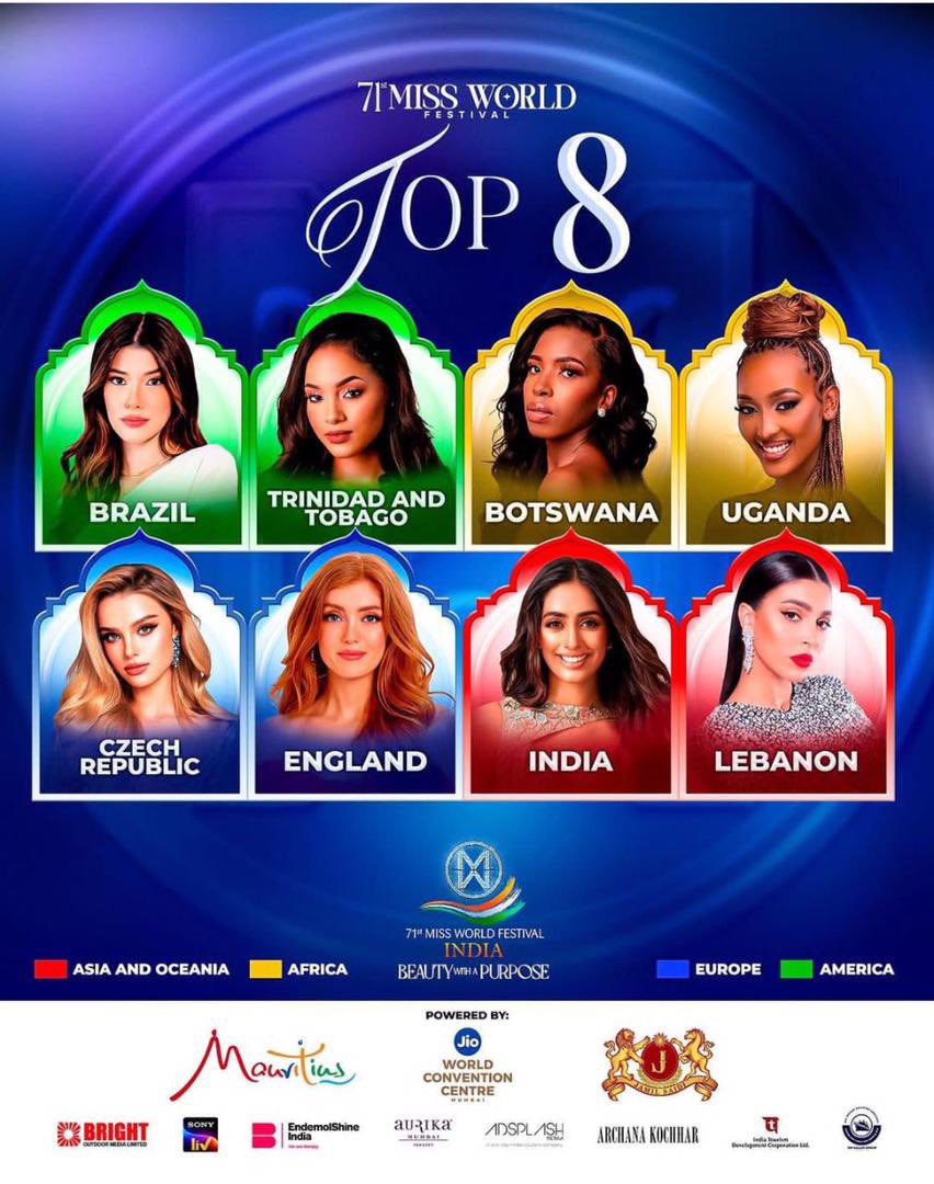 Our very own is among the Top 8! Let’s continue voting guys because she needs our support! 

#MissWorldSavesTheTiger #TadobaFestival #MissWorld #BeautyWithAPurpose #Hannah4MissWorld