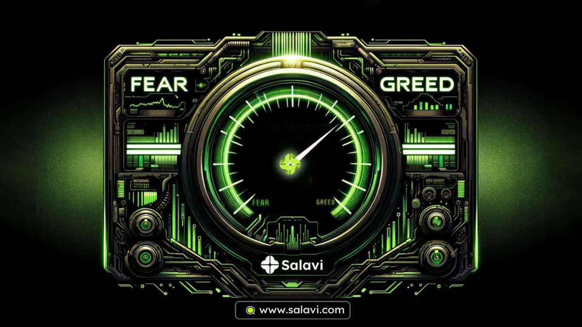 salaviexchange's tweet photo. #SalaviReport

⛅️🌥☁️🌦🌧🌩🌨🌤
Today: Extreme Greed 84⬆️
Yesterday:  Extreme Greed 81
⛅️🌥☁️🌦🌧🌩🌨🌤 https://t.co/3reIBDDuXi