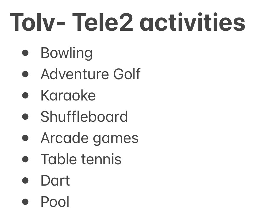 therosesw's tweet photo. Walking distance to the arena we have a shopping mall “Globen Shopping” that has a bunch of stores and restaurants to check out. We also have “Tolv” under the Tele2 Arena that has a bunch of activities for all ages! https://t.co/QbvGsWFc6E