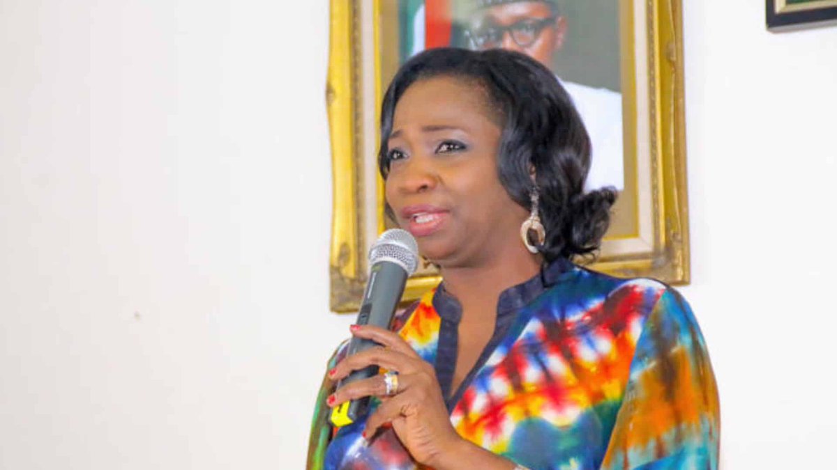 ARISEtv's tweet photo. Dabiri-Erewa Congratulates Anthony Joshua for Defeating Ngannou 
Nigeria's Diaspora Commission CEO said the victory has brought more glory to the country. 
https://t.co/zoGpS8OykI https://t.co/ZtAxem7M2o