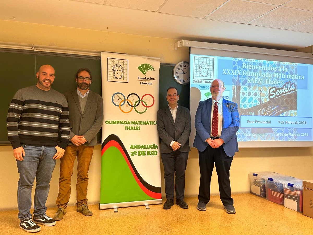 jlriosc's tweet photo. Una mañana espléndida en @pablodeolavide donde hemos celebrado la #XXXIXOlimpiada de @saemthales de la provincia de Sevilla @ThalesSevilla ¡Nuevo récord de asistentes! @FundUnicaja @CASIOedu @AndaluciaJunta https://t.co/j6YTPLSffj