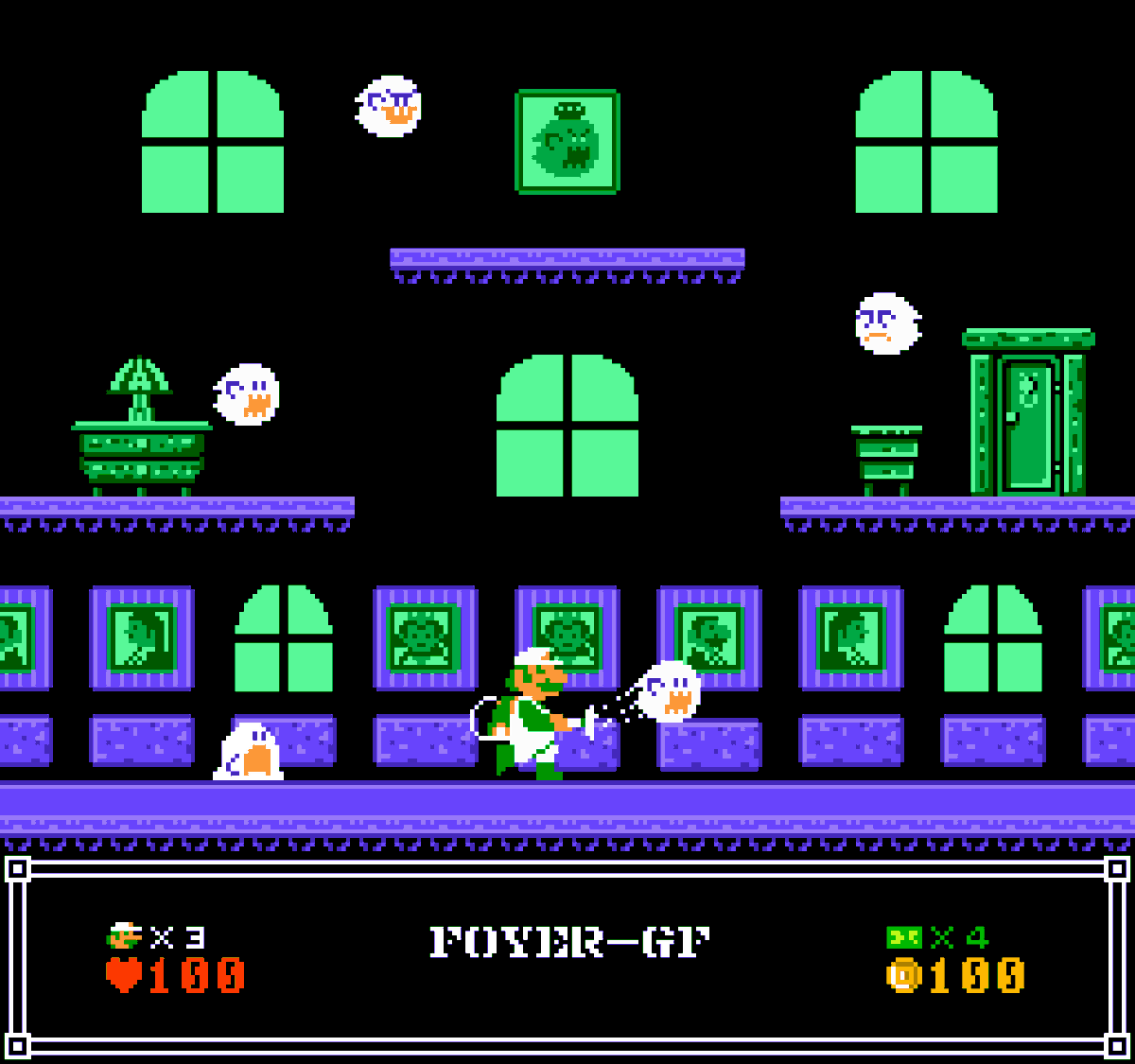 8BitMoX's tweet image. Finally finished been working on this all day: 
'Luigi's Mansion' (Gamecube) but if it was released on the NES - #pixelart