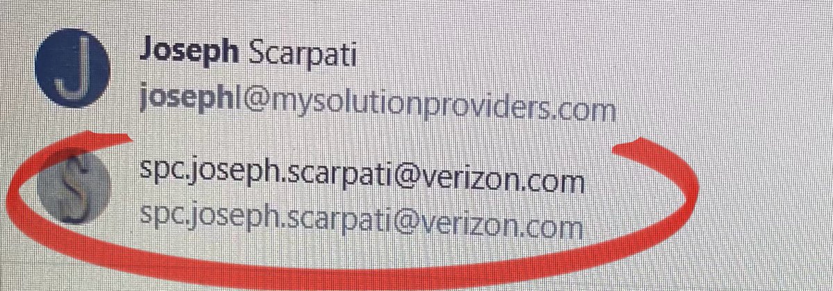 zacallen3's tweet photo. Verizon was covering up for this guy that ripped me off
They said that they don’t know who he was. 

Come to find out that he do have a Verizon email address. They lie to get your business. Do not trust this company. https://t.co/WZ7VAK8JDH