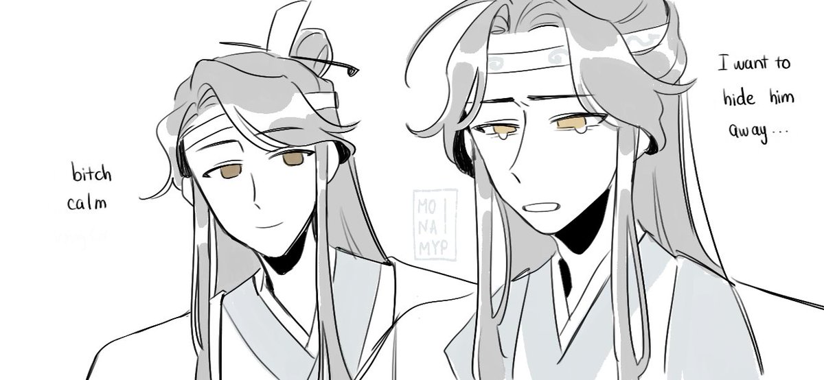 he had enough of their shit #LanWangji #WangXian #LanXichen #MDZS