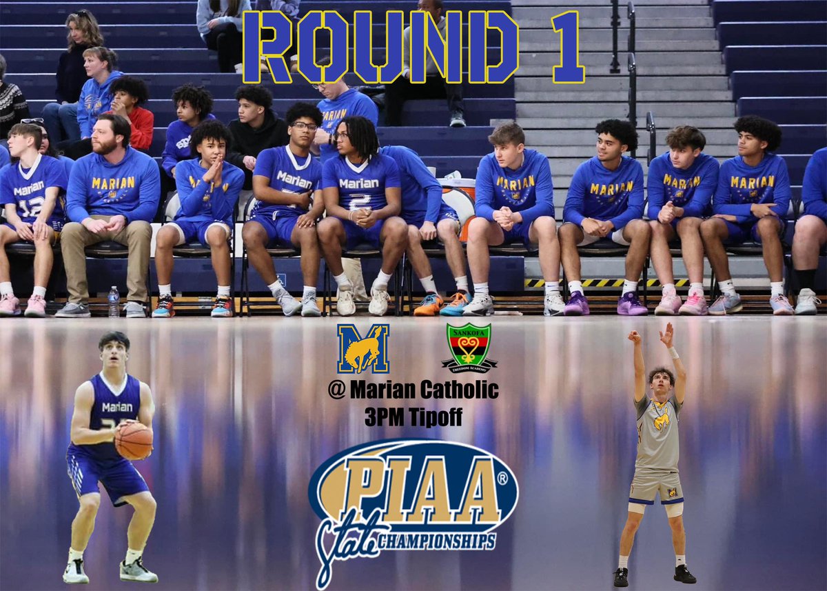 MCcoltshoops's tweet photo. It’s State Tournament time. Colts play Sankofa Freedom Academy Charter School today at 3 PM. 
#attitude #brotherhood https://t.co/z7PLrl0LTN
