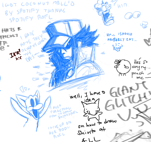 Shiny_Zango's tweet photo. Decided to join @/Reikachansimpu's Magma session to hang out and doodle. Thank you for hosting the session, it was fun!

Here's all my doodles uvu https://t.co/UsL06T94vn