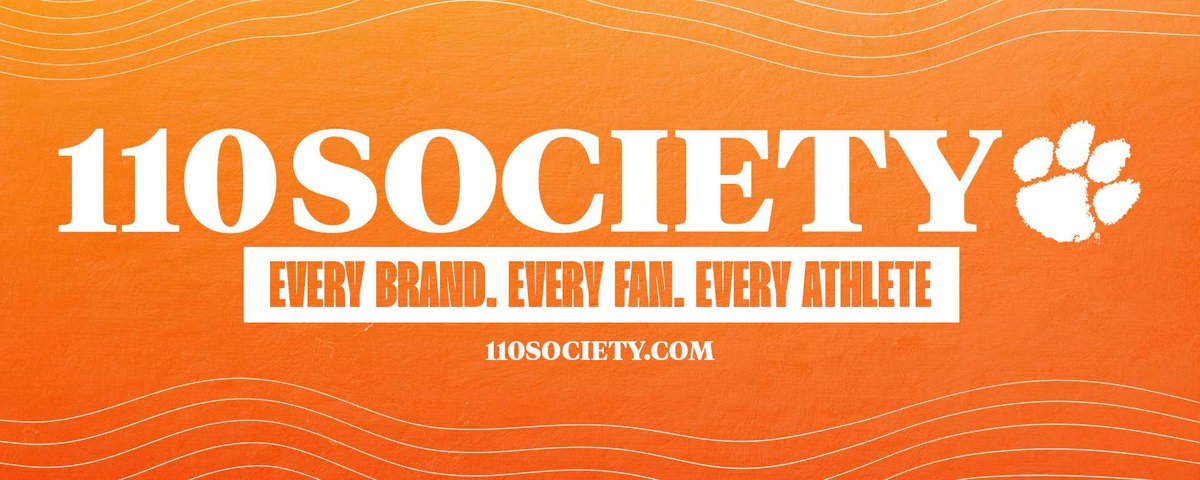 Support all student athletes and join the official NIL partner of Clemson Athletics! <a href="/110Society/">110 Society</a>