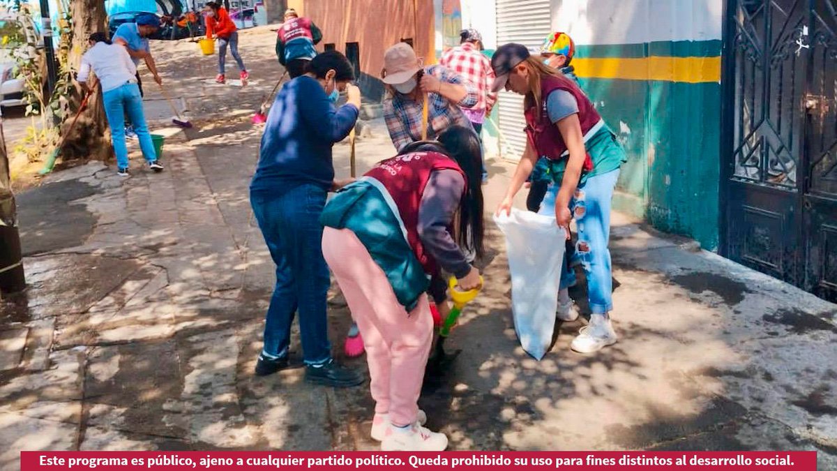 Todos_Somos_PC's tweet photo. ¡Ya es tradición! ☺️

Intervenimos los espacios de nuestra comunidad con #SábadoDeTequio.🌳🧹

¡Acércate! 🙋🏻‍♂️🙆🏻‍♀️ https://t.co/zoHtgDtSbO
